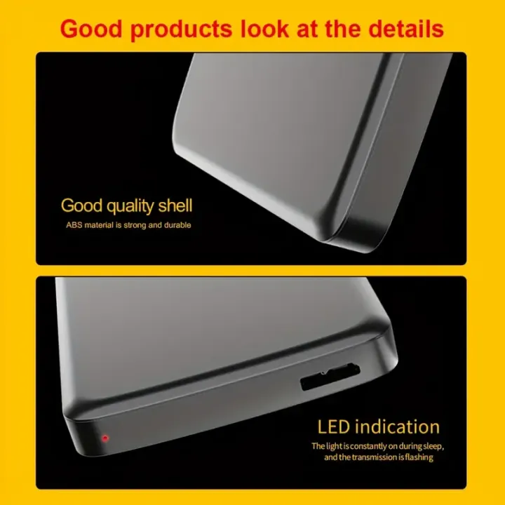KODAK%202.5inch%20HDD%201TB%20Portable%20SSD%202TB%20Hard%20Drive%205Gbps%20USB3.0%20High%20Speed%20HDD%20for%20PS5%20PS4%20Laptop%20Desktop%20-%20Image%205
