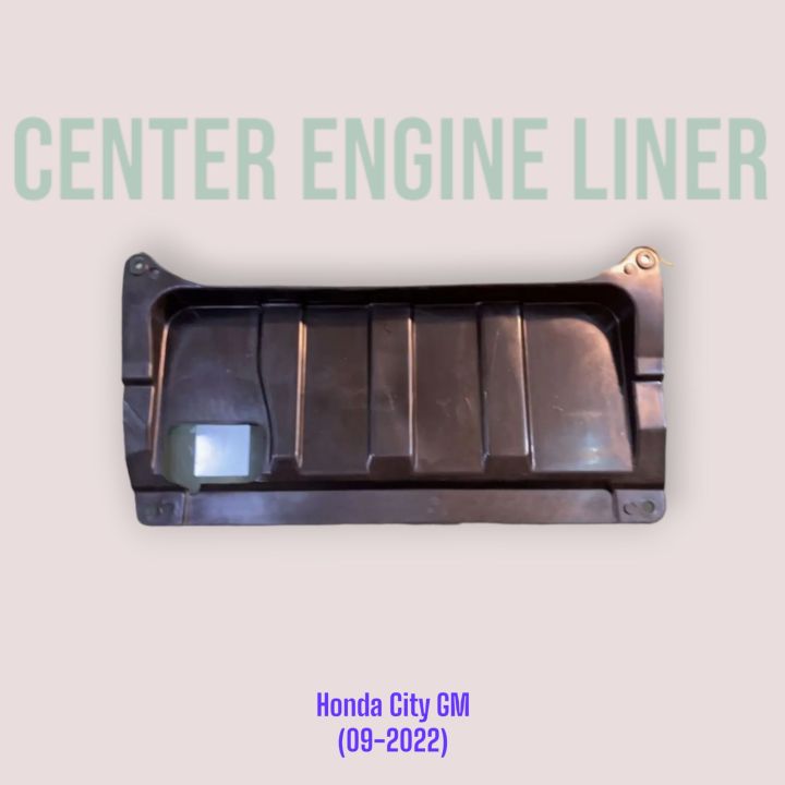 Engine Shield for Honda City GM (09-2022) with fitting clips, CENTER PIECE tray