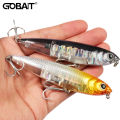 GOBAIT Floating Pencil Bait 17.5g 10cm Topwater Walk The Dog Fishing Lure 3D Swimbait Hook Popper Pesca Minnow Rattle Cranbait. 