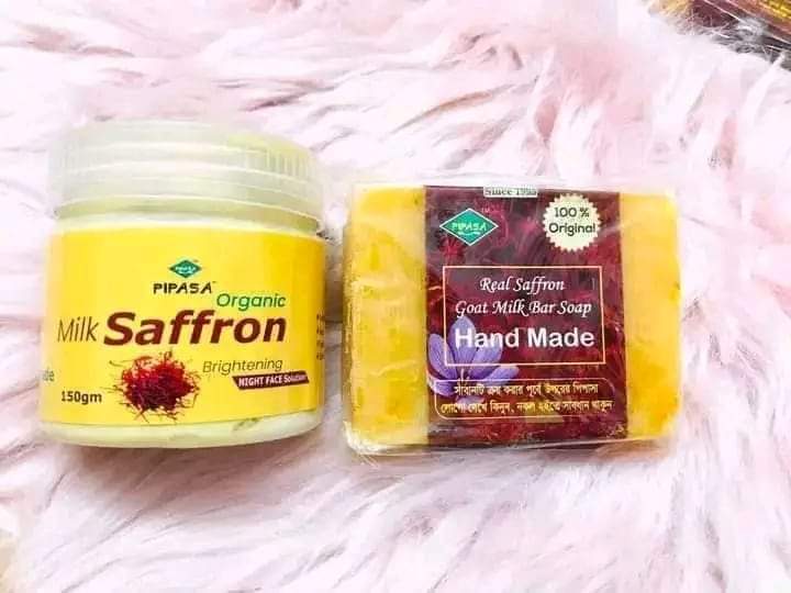 Saffron Soap Jaflong Solution 1 in 2 set