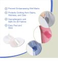 20Pcs 10Pair Underarm Sweat Shield Pads Washable & Reusable Shoulder Strap Armpit Sweat Guards Disposable Underarm Pads Dress Clothing Armpit Care Sweat Scent Perspiration Shield Absorbing Deodorant Antiperspirant Breathable Ultra Thin Underarm Sweat Pads. 