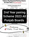 Math physics chemistry and biology exams paper pairing scheme for 2nd year feb 2023 update. 