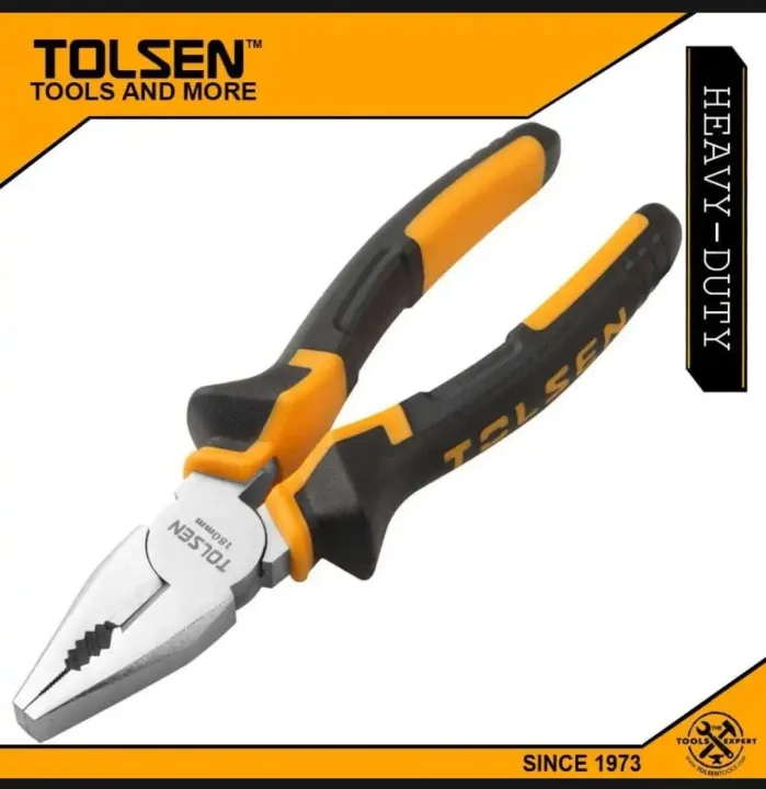 Tolsen%208"%20inch%20Combination%20pliers%20industrial%20quality%20professional%20tools%20-%20Image%202