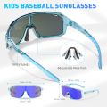 Kapvoe Child Bike Sunglasses Cycling Glasses for Kids UV400 Boys Girls Small Size Glasses Fashion Outdoor Sports Protection 2024. 