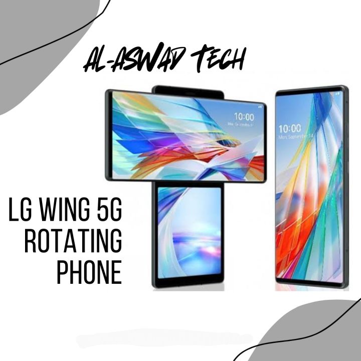 LG wing 5g | rotating phone | 8GB RAM | 256GB storage | without box
