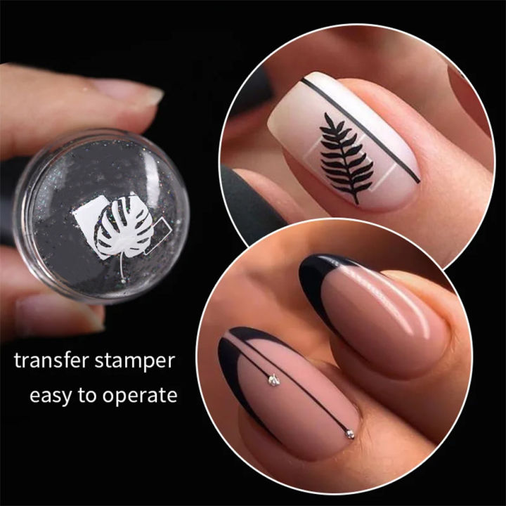 Nail%20Stamping%20Plates%20Pure%20Clear%20Jelly%20Nails%20Art%20Stamper%20Scraper%20Set%20Print%20Silicone%20Marshmallow%20Design%20Manicure%20Accessories%20Tool%20-%20Image%203