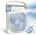 Portable Mini Cooler Heating Humidifier Fan Air Cooler Ice Fan In Indoor. 