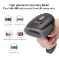 1D/2D Barcode Reader USB Wired/Wireless 2.4G WIFI Bluetooth Handheld Bar Code QR Code Scanner CMOS Image High-speed Decoding. 