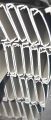SILVER CHROME PVC U-PROFILE(U GOLA). 