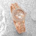 Stainless Steel Luxury Ladies Watch Quartz Analog Business Chain Casual Wrist Dial. 
