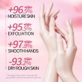 5 Pairs SADOER Sakura Niacinamide Hand Mask Moisturizing  Exfoliating Nourish Hand Care Gloves For Dry Aging Hands Skin. 
