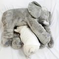 40cm Soft Elephant Plush Toys Cute Elephant Baby Sleeping Pillow Stuffed Animals Best For Kids Birthday Room Decoration.