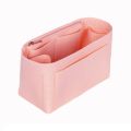 Felt Insert Liner Purse Organiser Pouch Handbag Tote Internal Organizer Bag with Pockets, Dustproof Felt Liner for Longchamp Bag.