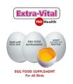 Petslife Extra-Vital Pro Health Egg Food Supplement For All Birds | (Repacked) | Breeding | Bird Egg Food Healthy Pellets| Dry. 