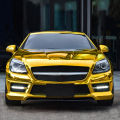 Premium Stretchable Chrome Mirror Gold Vinyl Wrap Self Adhesive Car Sticker Wrapping. 
