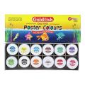 "Goldfish Poster Colours Set - 12 Big Size Colors for School Kids - Perfect for Poster Painting". 