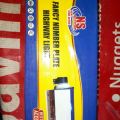 universal double side moving number plate with light for bike fancy rotateing number plate. 