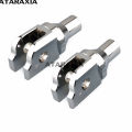 Front Rear Foot Pegs Footrest Mount Pedals Adapter For Harley Softail Fat Bob Breakout Street Bob Low Rider Sport Glide FLS 2018. 