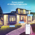 Smart Zigbee 3.0 LED Light Bulb Dimmable Color E27 E26 B22 RGBCW 2700-6500K Lamps For Alexa  Home Smartthings 110V 220V. 