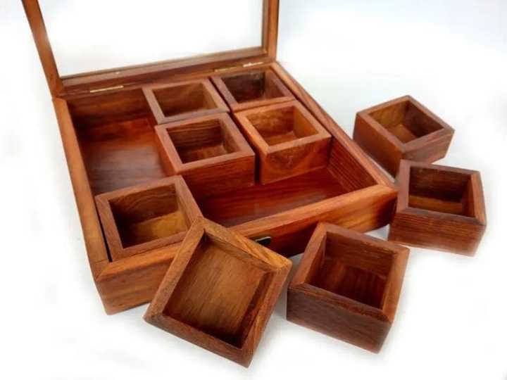 Wooden%20Handmade%20Spice%20Box%20/%20Multipurpose%209-Compartment%20Wooden%20Spice%20Box%20with%20Glass%20Lid%20%E2%80%93%20Handcrafted%20Masala%20Dabba%20Organizer%20-%20Image%203