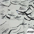 (Ready to send) stainless steel guitar pick stainless steel guitar pick 0.3mm teardrop triangle shape. 