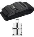1 pcs Suitcase Strap Luggage belt lock one size Criss Cross Luggage Strap multicolor. 