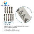 10PCS British Fuses BS1362 6*25 Filling Sand Riot Ceramic fuse 6X25MM 1A 2A 3A 5A 10A 13A 15A 20A 240V. 