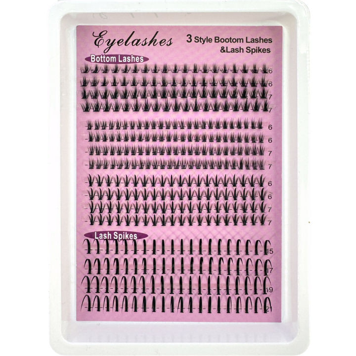 Bottom(6-7mm)&Spiky%20Lashes%20Clusters%20Volume%20Individual%20Lashes%20Cluster%20Extensions%20Spikes%20Lashes%20Clusters%20DIY%20Fairy/Manga%20Eyelash%20-%20Image%206