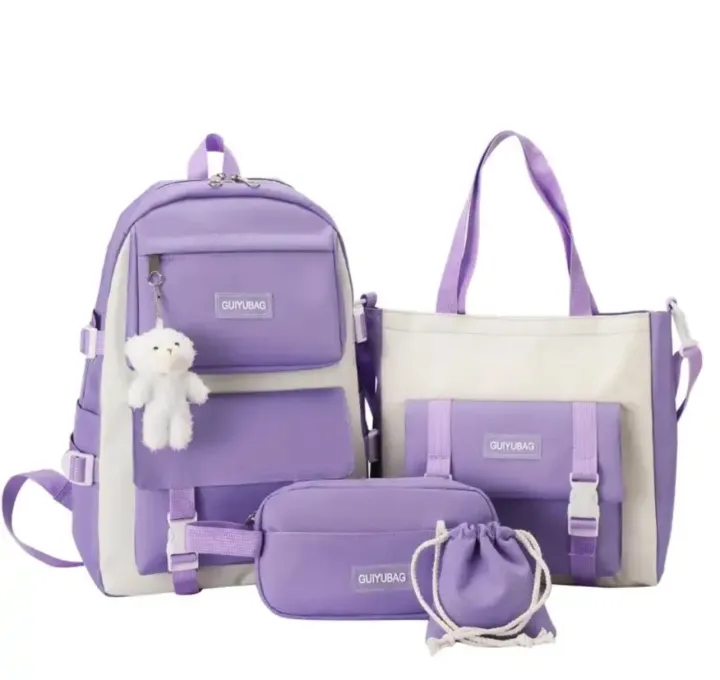 4pcs%20girl%E2%80%99s%20college%20bagpack%20-%20Image%205
