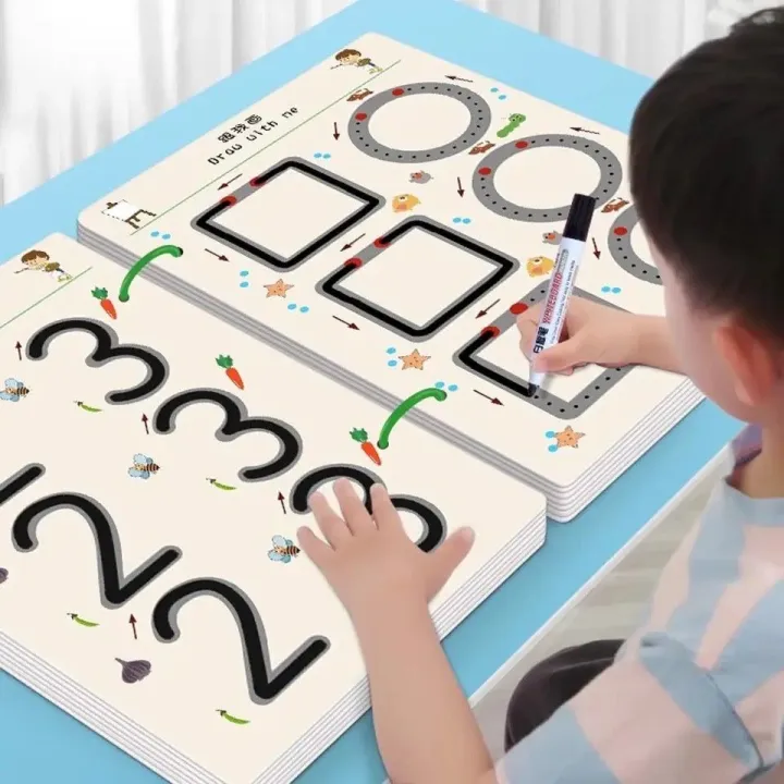 Magical%20Tracing%20Workbook%20%E2%80%93%20Reusable%20Calligraphy%20Copybook%20for%20Toddlers%20&%20Children%20%7C%20Erasable%20Learning%20&%20Drawing%20Book%20for%20Kids,%20Fun%20Handwriting%20&%20Drawing%20Practice,%20Early%20Education%20Activity%20Book%20for%20Skill%20Development%20-%20Image%208
