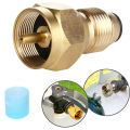  Tank Refill Adapter Gas Cylinder Canister Filler Coupler Brass Accessories,Outdoor Gas Cylinder Adapter,Gas equipment. 