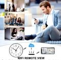 WiFi Wall Clock with invisible Camera and Panoramic View and 1080p HD Resolution For Home/Office Security V380 App / Same product as shown. 