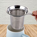 1pc Stainless Steel Tea Strainer, Tea Drain, Tea Partition, Tea Ball, Cup, Kettle, Tea Strainer, Inner Gall, Tea Brewer.