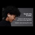 Redmi Buds 5C 40dB Hybrid ANC TWS Earbuds.