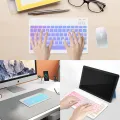 Bluetooth Backlit 10 Inch Portable Ultra-Thin Keyboard For Samsung Huawei Apple Device Wireless Rechargeable Teclado RGB Color. 