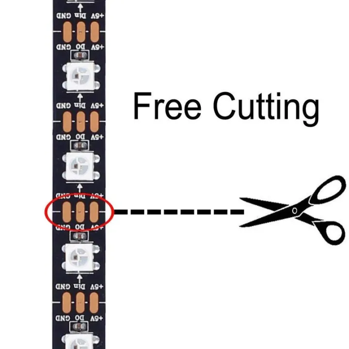 5V%2060LEDs%201M%20%20WS2812B%20LED%20Waterproof%20Strip%20with%20remote%20control%20Addressable%20RGB%20LED%20Strip%20light%20-%20Image%207