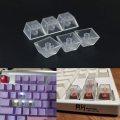 10/20pcs Blank ABS Frosted Translucent 1U R4 Keycaps for Cherry MX Switches Mechanical Keyboard Replacement.