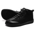 HOBIBEAR Women Mid-Top Canvas Shoes Unisex Barefoot Wide Toe Boots Minimalist Zero-DropTrail Running Sneakers.