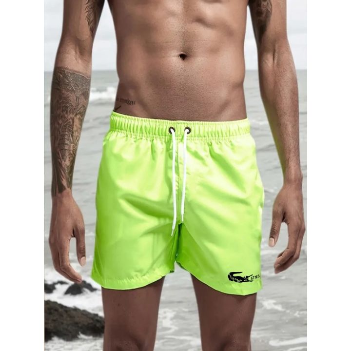 2026Print%20Men's%20Casual%20Beach%20Pants%20Summer%20Seaside%20Vacation%20Leisure%20Breathable%20Shorts%20Suitable%20for%20Surfing%20and%20Swimming%20-%20Image%204