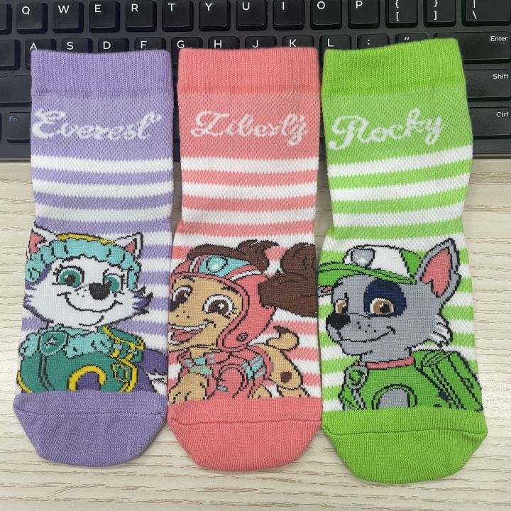 100%25%20Genuine%20Paw%20Patrol%201SET%20Baby%20Spring%20Autumn%20Summer%20Knitted%20Socks%20Skye%20Everest%20Liberty%20Chase%20Marshall%20Rubble%20Rocky%20Age%203-7T%20-%20Image%205