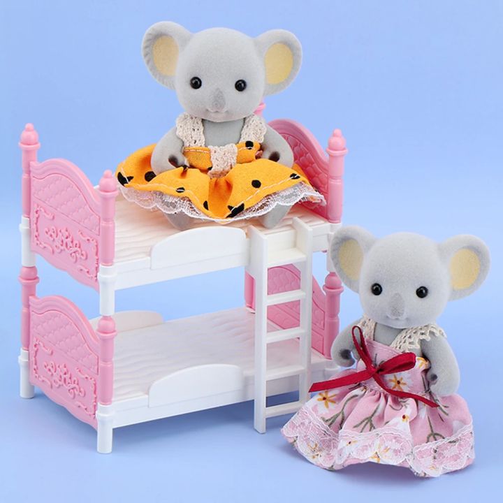 Miniature%20Dollhouse%20Double%20Bed%20Bedroom%20Decorative%20Toy%20Dollhouse%20Accessories%20Miniature%20Items%20Household%20Furniture%20Model%20Play%20House%20-%20Image%205