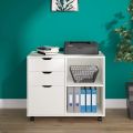 VTEC Home 03 Drawer Mobile File Cabinet / Drawer Set / Mobile File Rack / Storage Cupboard- OFC 800. 