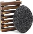 Pumice Stone for Foot, Natural Foot Scrubber, Natural Earth Lava Shower Pumice Stone Black, Exfoliating Rock for Feet, Pedicure Rocks, Stone for Skin Scrubber, Pedicure Exfoliators Tools Scrubber Health Foot, Best Quality Product by Nationwide Traders. 