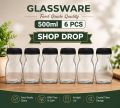 Glassware Food Jar , Food Container,glass Jar (500ml) 6pcs.