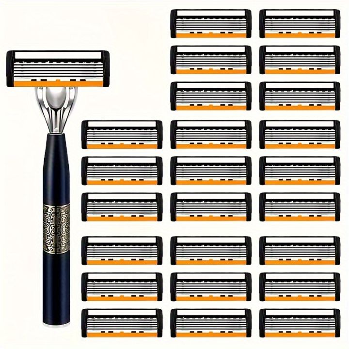 Razor%20Classic%206%20Layer%20Safety%20Razor%20for%20Mens%20Shaving&Womens%20Hair%20Removal%20Shaving%20Blades%20Manual%20Shaver%20-%20Image%207