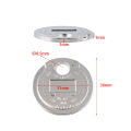 Coin- Type 0.6-2.4mm 0.02-0.10 Inch Spark Plug Gap Gauge Measurement Tool Range Spark Plug Gage Caliber Measuring Tool. 