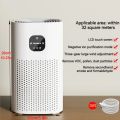 Negative Ion Air Purifier With HEPA Filter Smoke Remover Air Cleaner Negative Ion Purification Machine Odor Eliminator Machine.