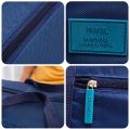 peck of 2 Large Capacity Foldable WOOL FELT Travel Bag Mommy Bag Maternity Business Trip Picnic Handbag Storage. 