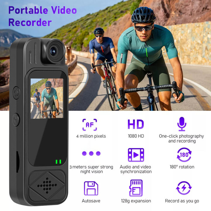 HD1080P%20Mini%20Camera%20Sports%20Camera%20Portable%20Small%20Digital%20Video%20Recorder%20Police%20BodyCam%20Infrared%20Night%20Vision%20Miniature%20Camcorder%20-%20Image%202