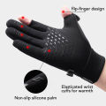 Winter Fishing Gloves 2 Finger Flip Waterproof Winter Gloves Windproof Photograph Men Women Warm Protection Fish Angling Gloves. 